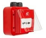 DF-MCP50-IP67 • Pulsante di Allarme Rosso Convenzionale IP67 Ripristinabile a chiave
