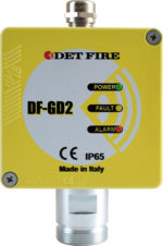 Serie DF-GD2 • Rivelatore GAS IP65 in contenitore metallico in Alluminio