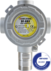 Serie DF-GD3 • Rivelatore GAS IP65 in contenitore ATEX in Alluminio pressofuso