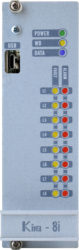 DF-KIRA-8I-STD • Modulo 8 ingressi convenzionali per centrale modulare Sistema KIRA-STD