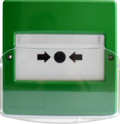 DF-R131-V • Pulsante Convenzionale Verde di Attivazione/Annullamento Ripristinabile a Chiave