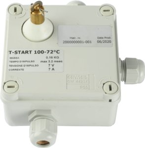 DF-T START 100 • Dispositivo termo meccanico di rivelazione e attivazione aerosol