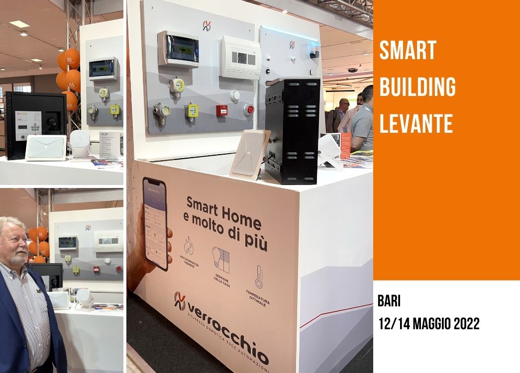 DetFire in Fiera Smart Building Levante – Bari, 12-14 maggio 2022