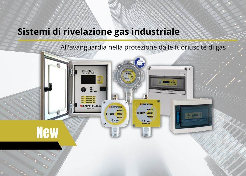 Rivelazione Gas: si amplia la gamma DetFire