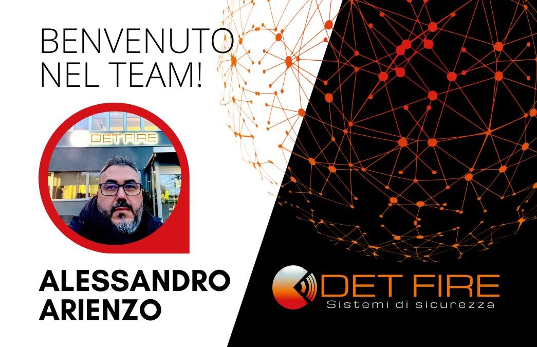 Nuovo ingresso nel team tecnico-commerciale: diamo il benvenuto ad Alessandro Arienzo