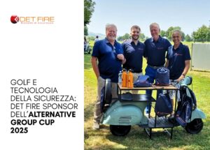 Golf e tecnologia della sicurezza: Det Fire sponsor dell’Alternative Group Cup 2025